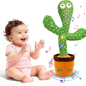 71eHo0xV1CL._AC_SX522_ لعبة الصبار المتكلم، لعبة صبار راقصة تقلد الكلام مع إمكانية ضبط الصوت، تغني وتكرر ما تقوله وتسجيله، صبار مضيء ومرح لوقت البطن، هدية مضحكة للأولاد والبنات الصغار من هانفور