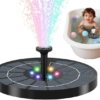 71jWlAk4PCL._AC_SX679_ "Solar Fountain - Floating Automatic Garden Decor - Water Fountain Pump for Bird Bath - for Outdoor Garden Backyard Patio Pool Fish Tank Deck Landscape "