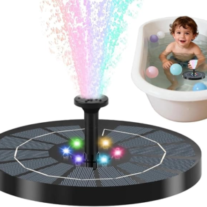 "Solar Fountain - Floating Automatic Garden Decor - Water Fountain Pump for Bird Bath - for Outdoor Garden Backyard Patio Pool Fish Tank Deck Landscape "